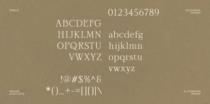 IT Oonelle Font Poster 6