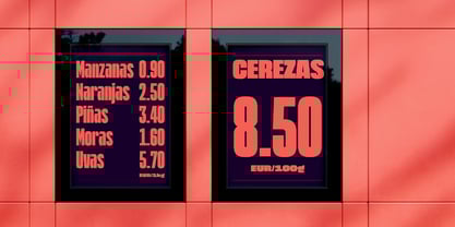 Acai PRO Font Poster 4