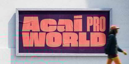 Acai PRO Font Poster 6