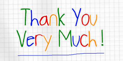 Happy Kindergarten Font Poster 5