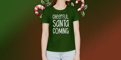 Lovable Christmas Font Poster 3