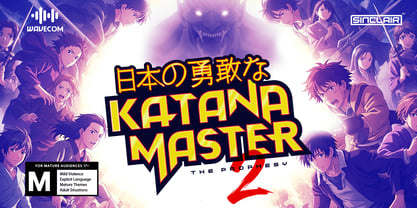 Blast Dragon Font Poster 4