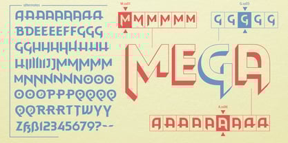 Blast Dragon Font Poster 5