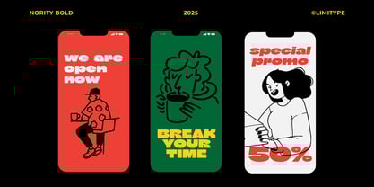 Nority Font Poster 7