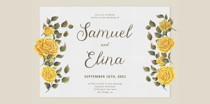 Lineta Font Poster 3