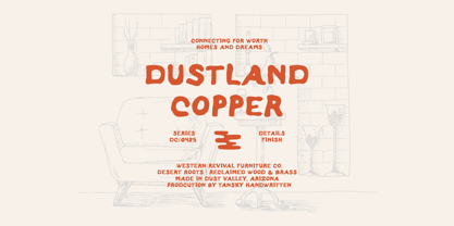 Tansky Font Poster 3