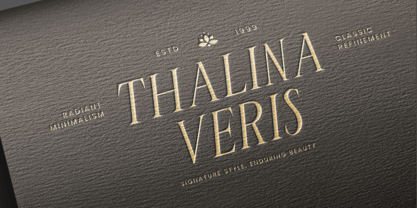 Seraline Orchid Font Poster 6