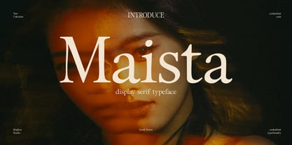 Maista Font Poster 1