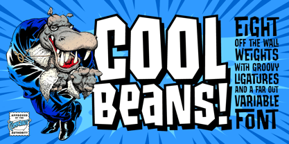 Cool Beans Font Poster 1