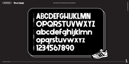 Gruvypop Display Sans Font Poster 4