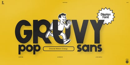 Gruvypop Display Sans Font Poster 1