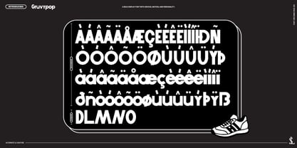 Gruvypop Display Sans Font Poster 5