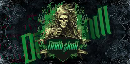 Silent Blade Font Poster 6