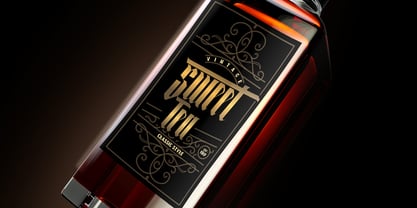 Silent Blade Font Poster 2