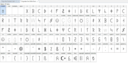 Ongunkan American Runics Font Poster 4