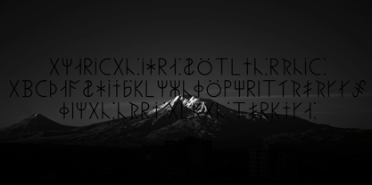 Ongunkan American Runics Font Poster 1