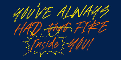 Emoria Brush Font Poster 3