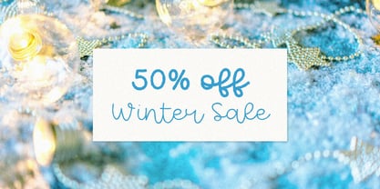 Frost Line Font Poster 5