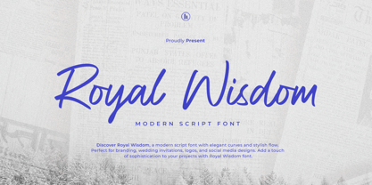 Royal Wisdom Font Poster 1