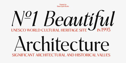 BT Annam Neue Font Poster 4