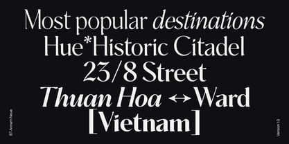 BT Annam Neue Font Poster 3