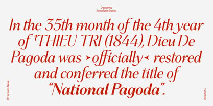 BT Annam Neue Font Poster 5