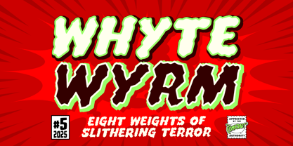 Whyte Wyrm Font Poster 1