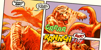 Whyte Wyrm Font Poster 7