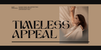 Crevia Font Poster 4