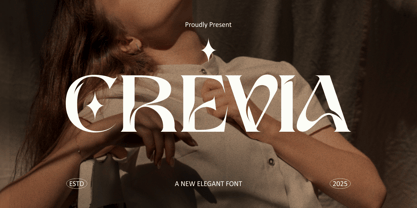 Crevia Font Poster 1