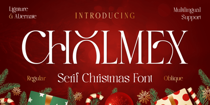 Cholmex Font Poster 1