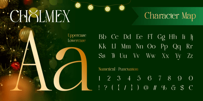 Cholmex Font Poster 2