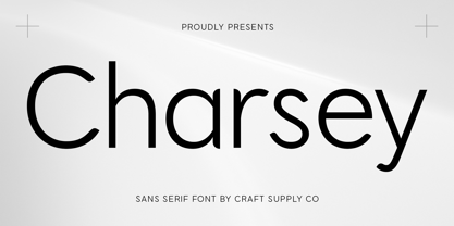 Charsey Font Poster 1