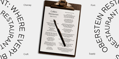 Charsey Font Poster 4