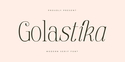 Golastika Font Poster 1