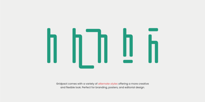 Gridpact Font Poster 10