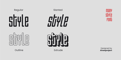 Gridpact Font Poster 7