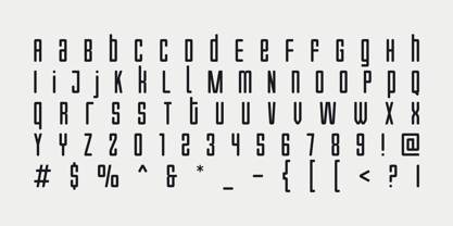 Gridpact Font Poster 12