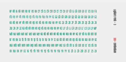 Gridpact Font Poster 14