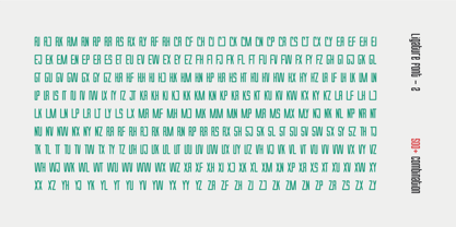 Gridpact Font Poster 13