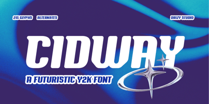 Cidway Font Poster 1