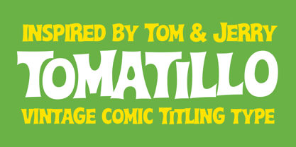 Tomatillo PB Font Poster 1