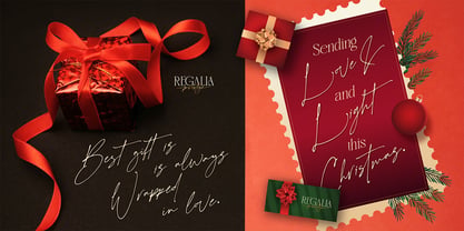 Regalia Prestige Font Poster 8