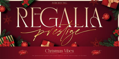 Regalia Prestige Font Poster 1
