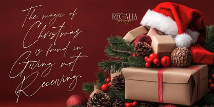 Regalia Prestige Font Poster 6