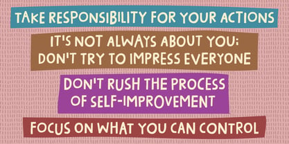 Priceless Advice Font Poster 7
