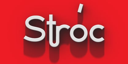 Stroc Font Poster 1