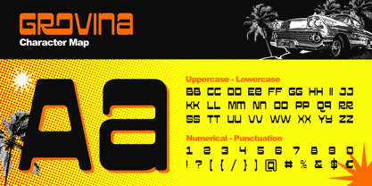 Grovina Font Poster 2