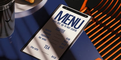 Modentra Font Poster 5