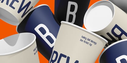 Modentra Font Poster 6